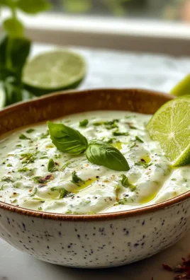 Refreshing Lime and Basil Yogurt Dip – Easy Delight