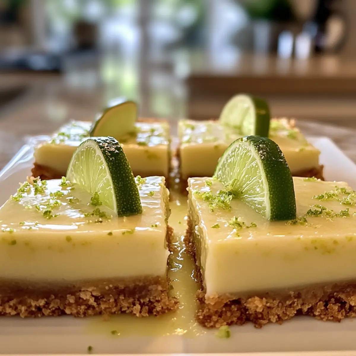 Irresistible Zesty Key Lime Pie Bars