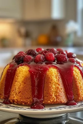 Irresistible Cranberry Orange Pound Cake