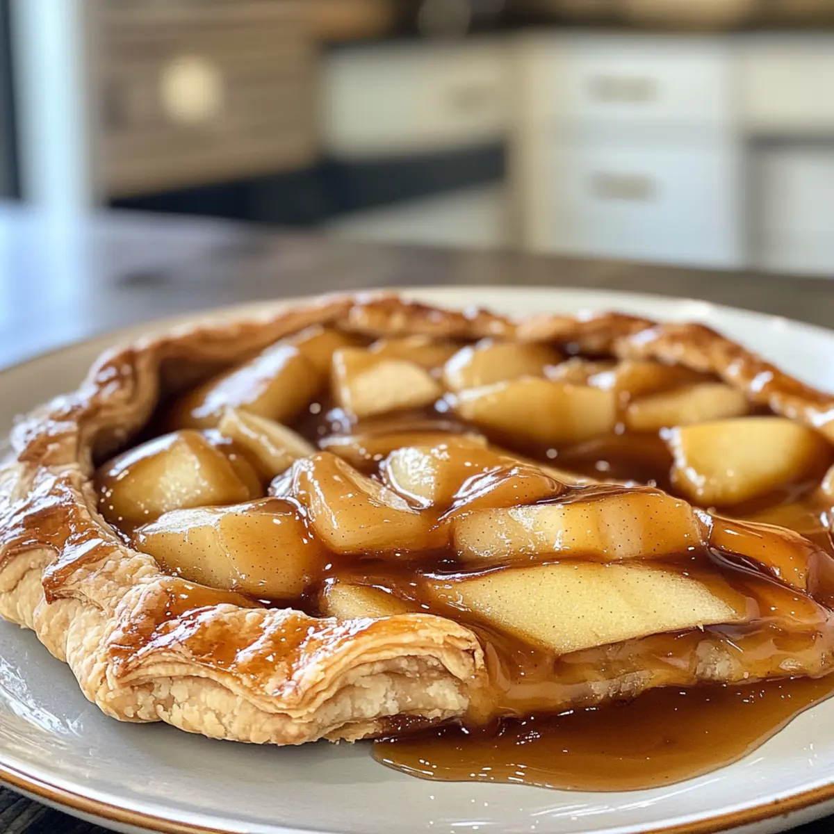 Irresistible Salted Caramel Apple Galette