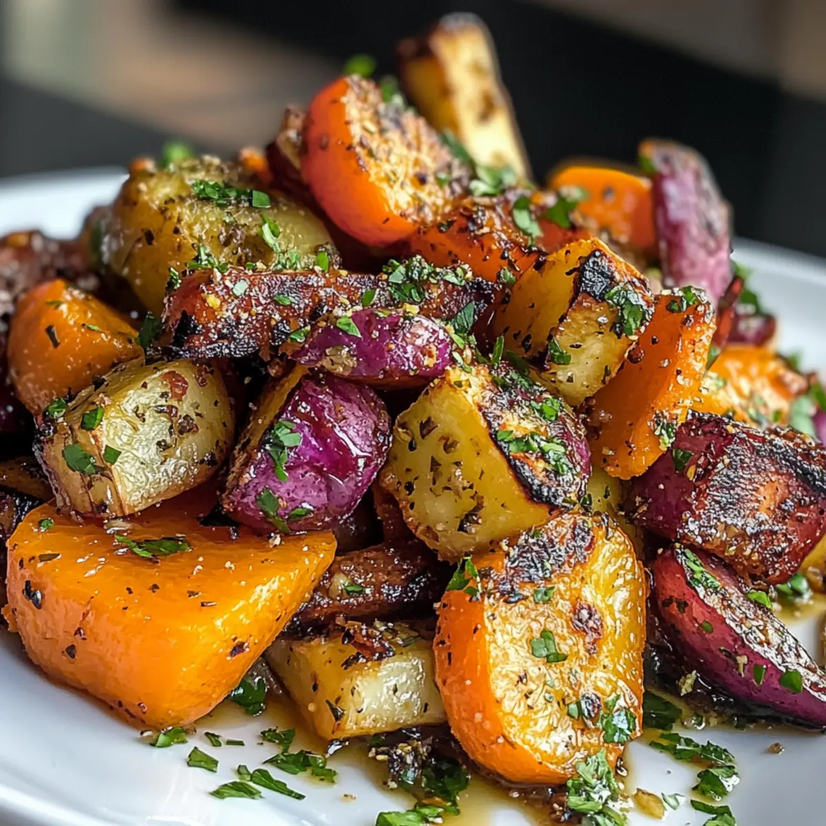 Vibrant Zesty Tangerine and Sumac Roasted Vegetables Recipe