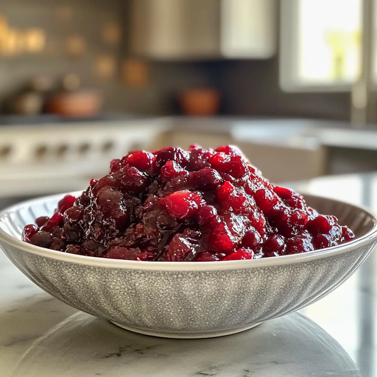 Irresistible Spiced Cinnamon and Nutmeg Cranberry Relish Recipe