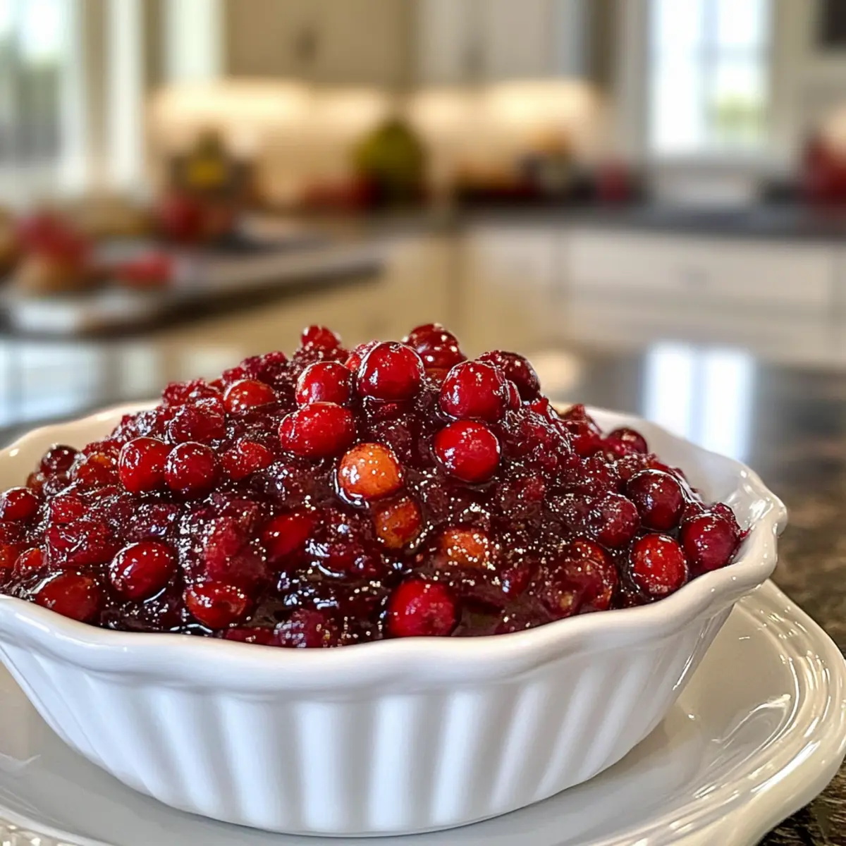 Zesty Sweet and Tangy Cranberry Nut Relish Delight