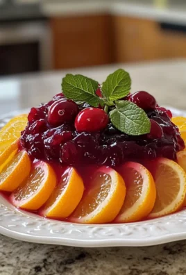 Vibrant Zesty Citrus and Cranberry Relish Recipe for Holidays