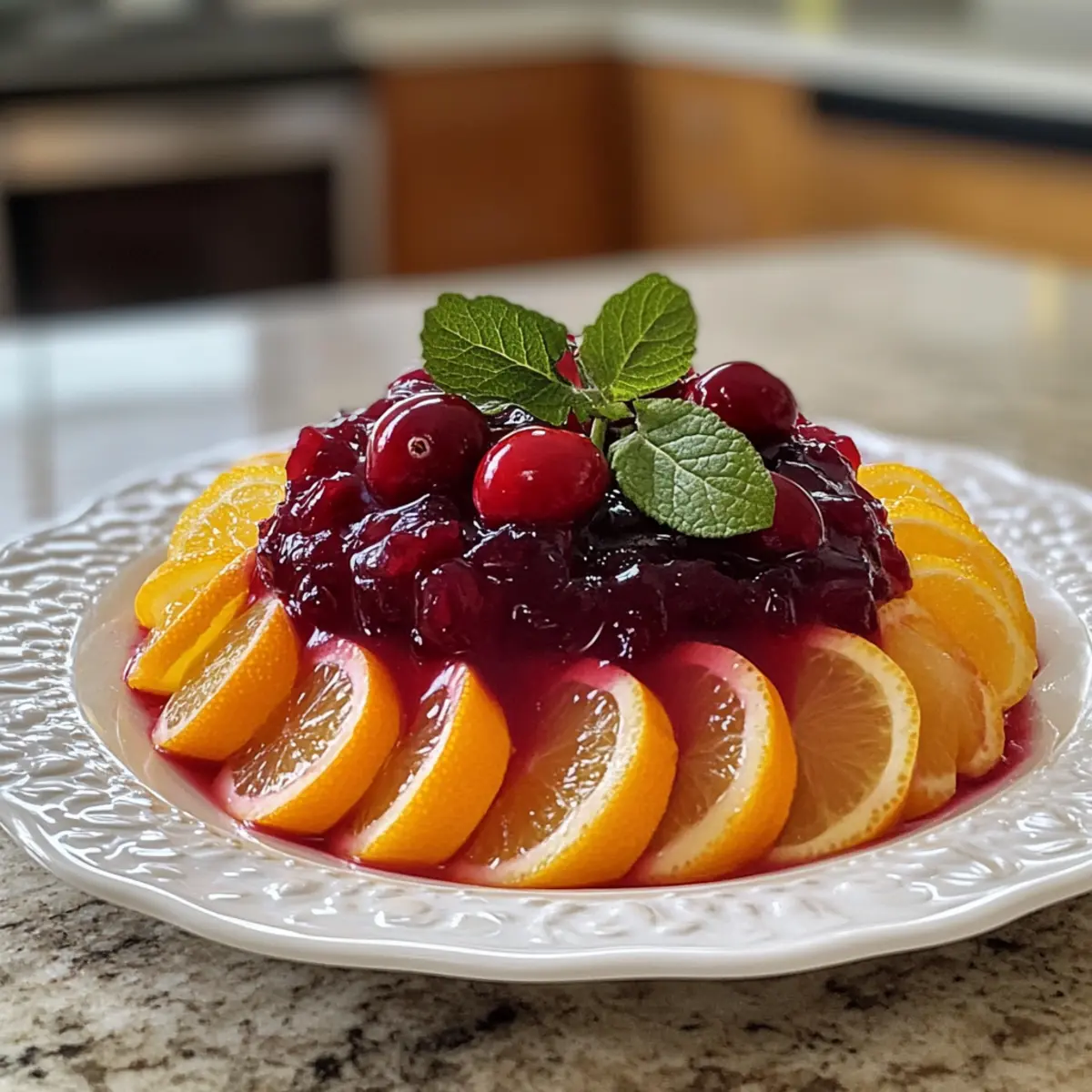 Vibrant Zesty Citrus and Cranberry Relish Recipe for Holidays