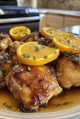 Irresistible Sticky Tangerine and Honey Glazed Chicken Recipe