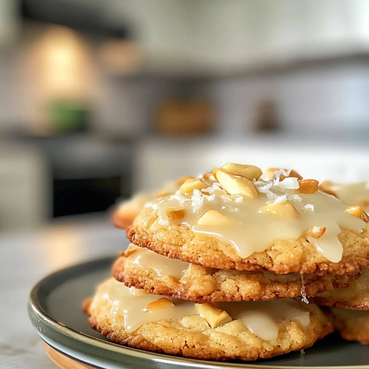 Irresistible Creamy Coconut Lime Macadamia Cookies