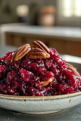 Irresistible Tangy Cranberry Relish with Toasted Pecans