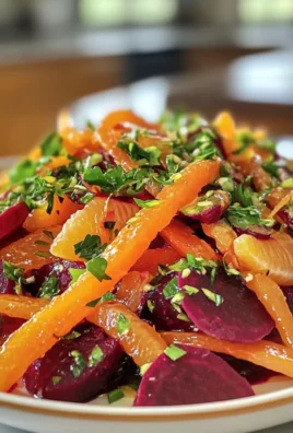 Vibrant Tangerine, Beet, and Carrot Salad