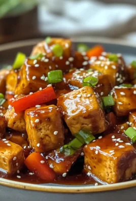 Irresistible Savory Tofu Teriyaki Stir Fry Recipe with Sesame Seeds