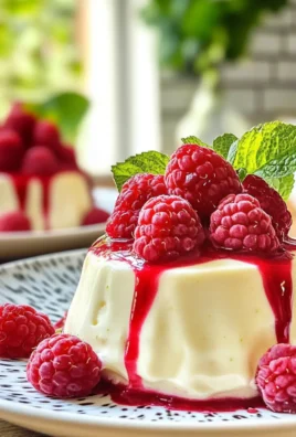 Refreshing Creamy Lime Possets with Raspberries Delight