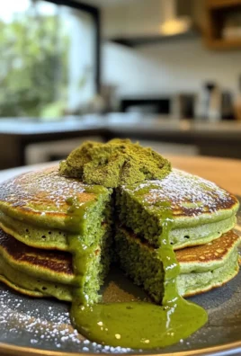 Fluffy Creamy Matcha-Inspired Pancakes: A Japanese Food Delight