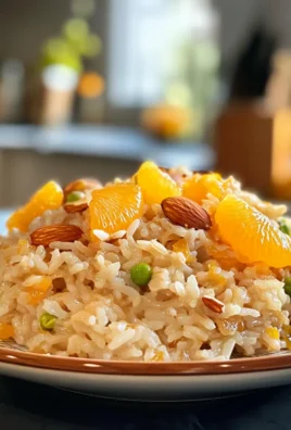 Irresistible Zesty Tangerine and Almond Rice Pilaf