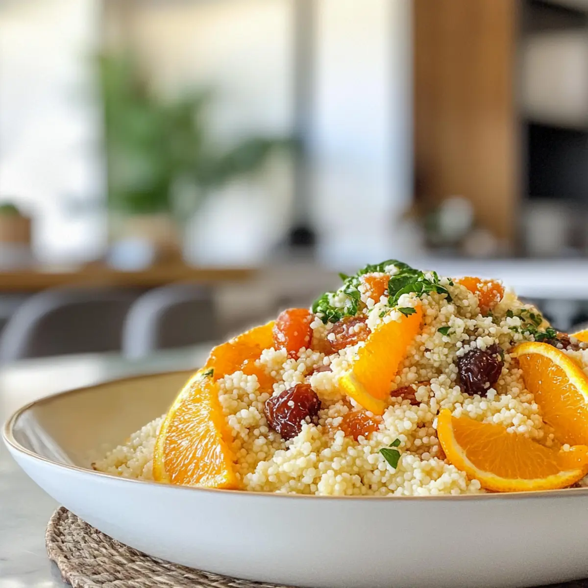 Irresistible Citrus Breakfast Couscous with Orange and Dates Recipe
