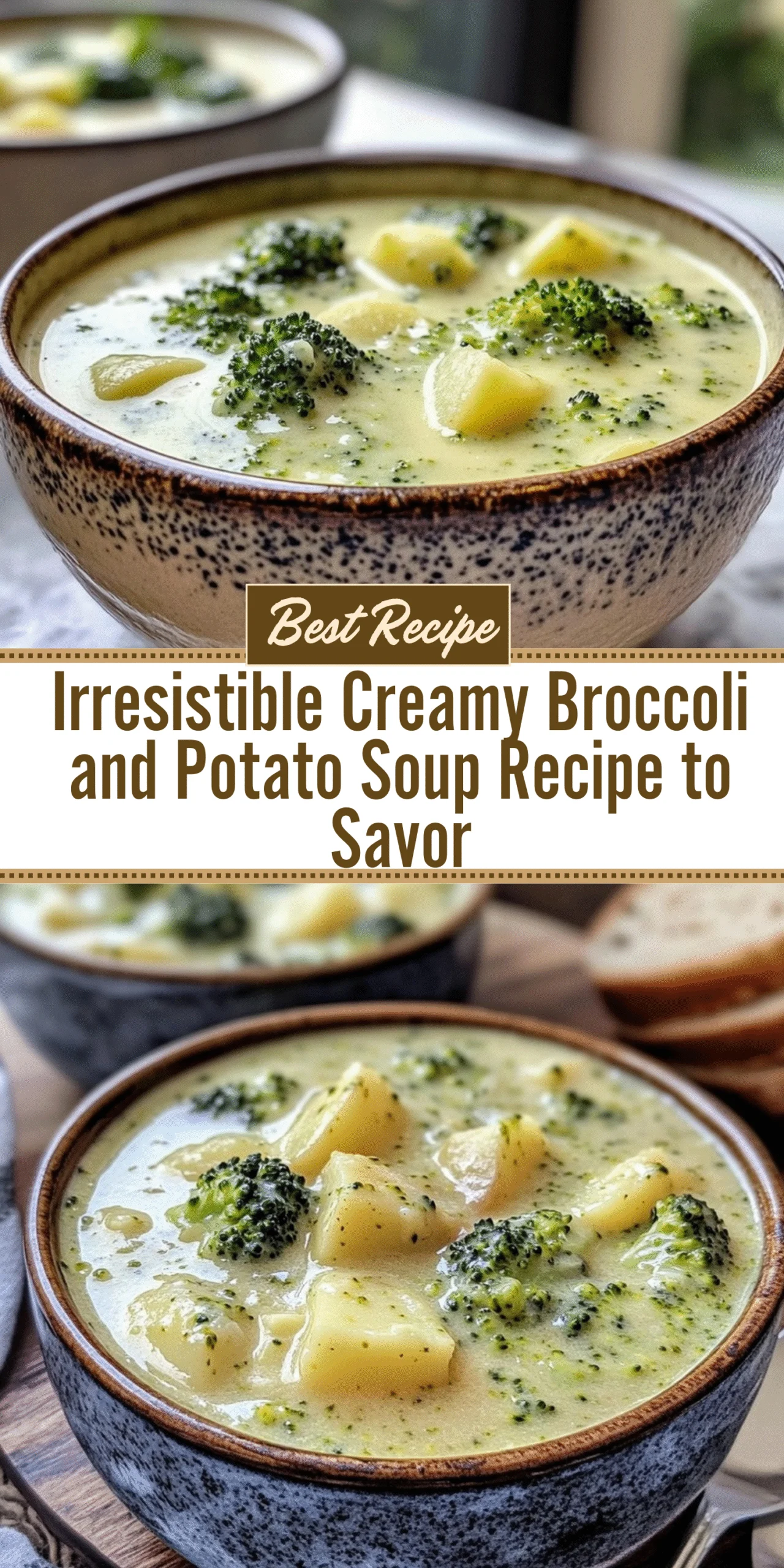 Irresistible Creamy Broccoli and Potato Soup Recipe to Savor