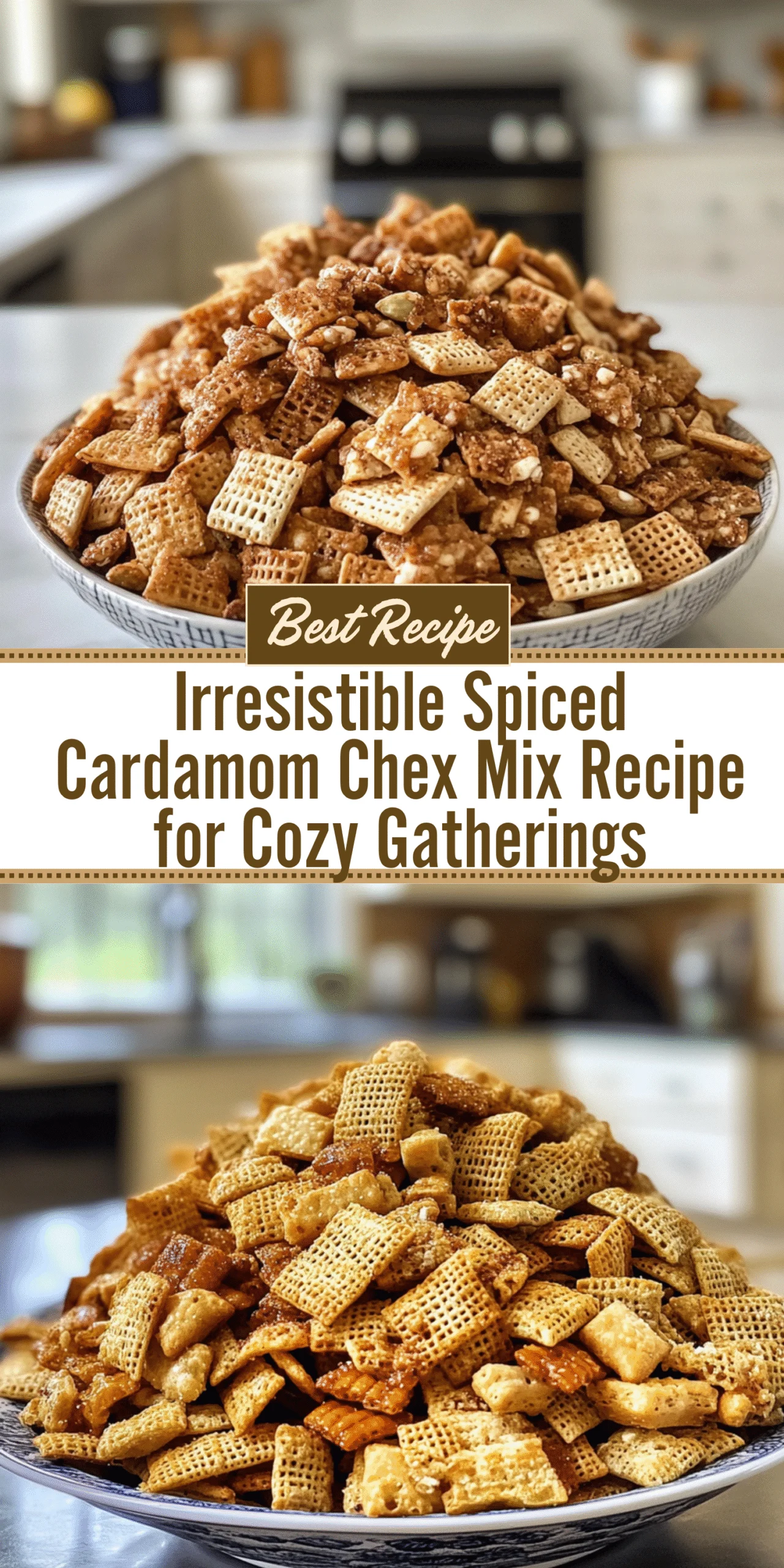 Irresistible Spiced Cardamom Chex Mix Recipe for Cozy Gatherings