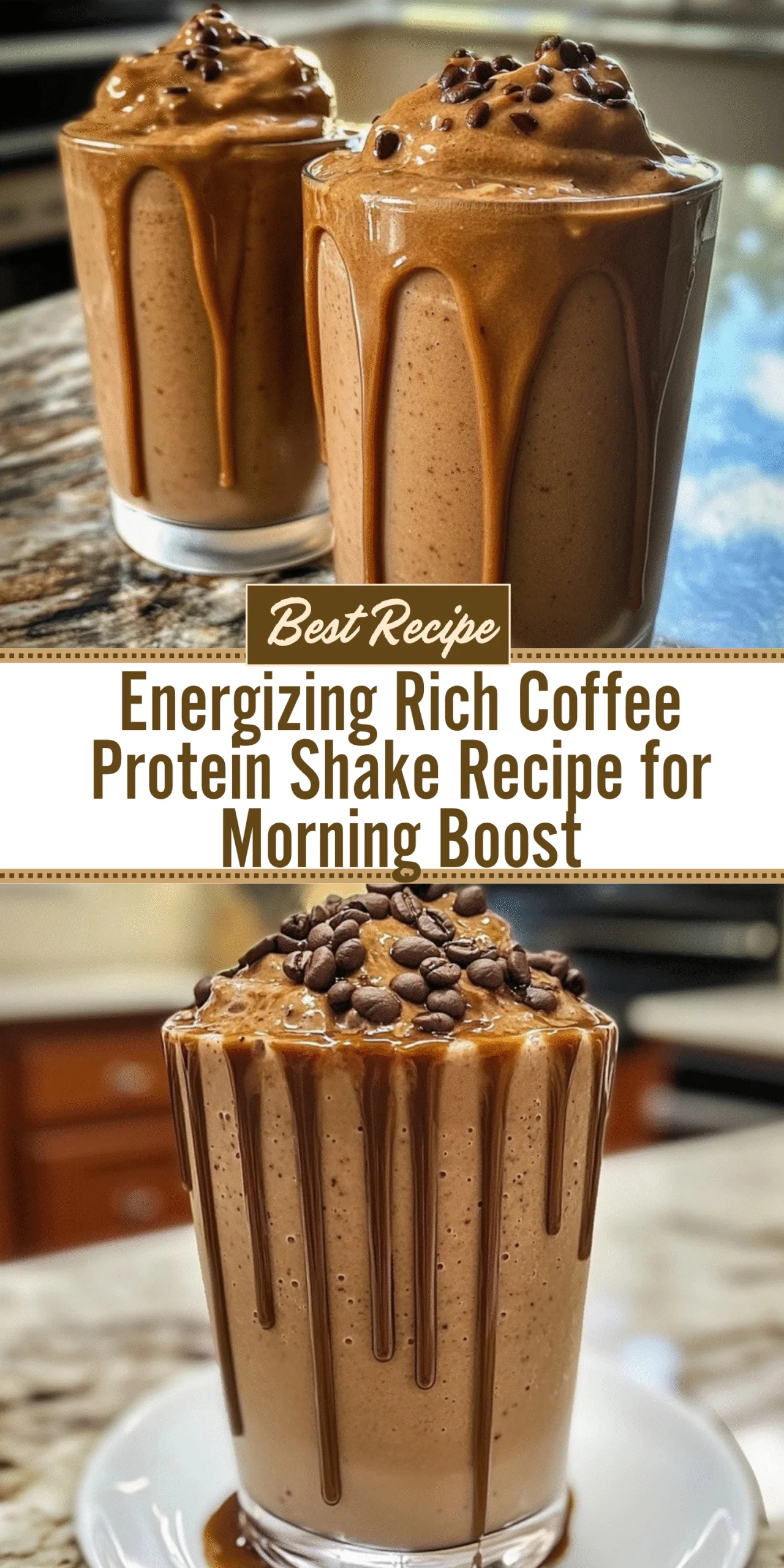 Energizing Rich Coffee Protein Shake Recipe for Morning Boost