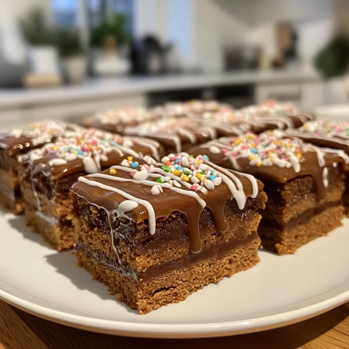 Irresistible Easy Gingerbread House Biscuit Bars Recipe