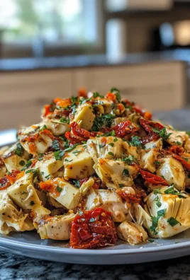 Zesty Homemade Sourdough Sun-Dried Tomato Artichoke Dressing Recipe