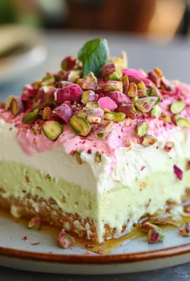 Irresistible Pistachio Rose Clouds