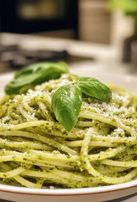 Comforting Cozy Winter Celery and Basil Pesto Pasta Recipe