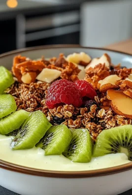 Irresistible Kiwi Winter Fruit Granola Bowl Recipe