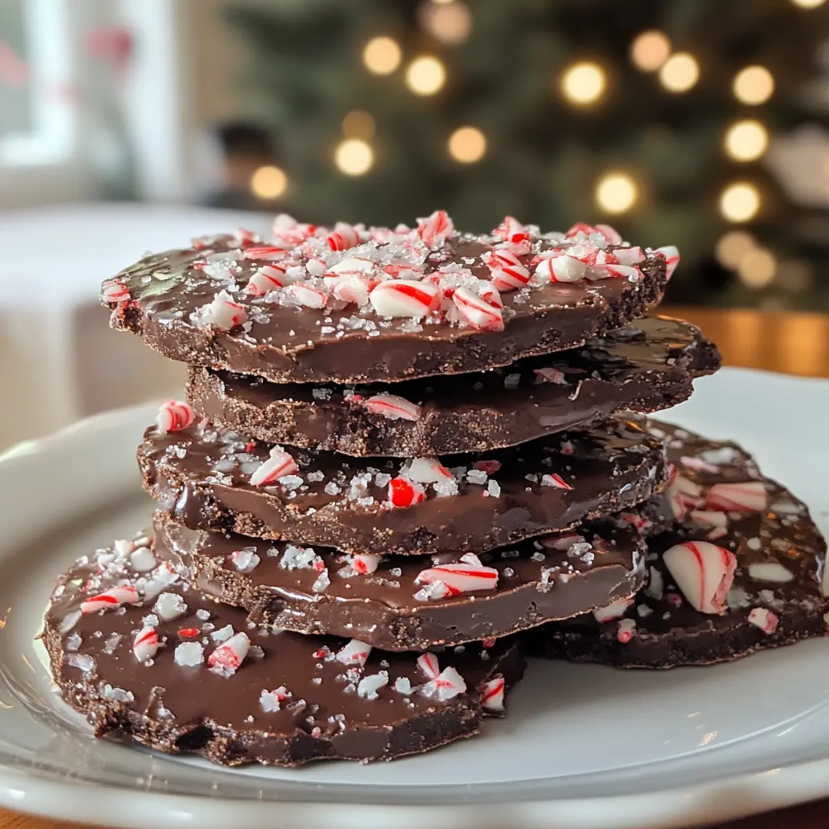 Irresistible Crunchy Peppermint Bark Cookies Delight