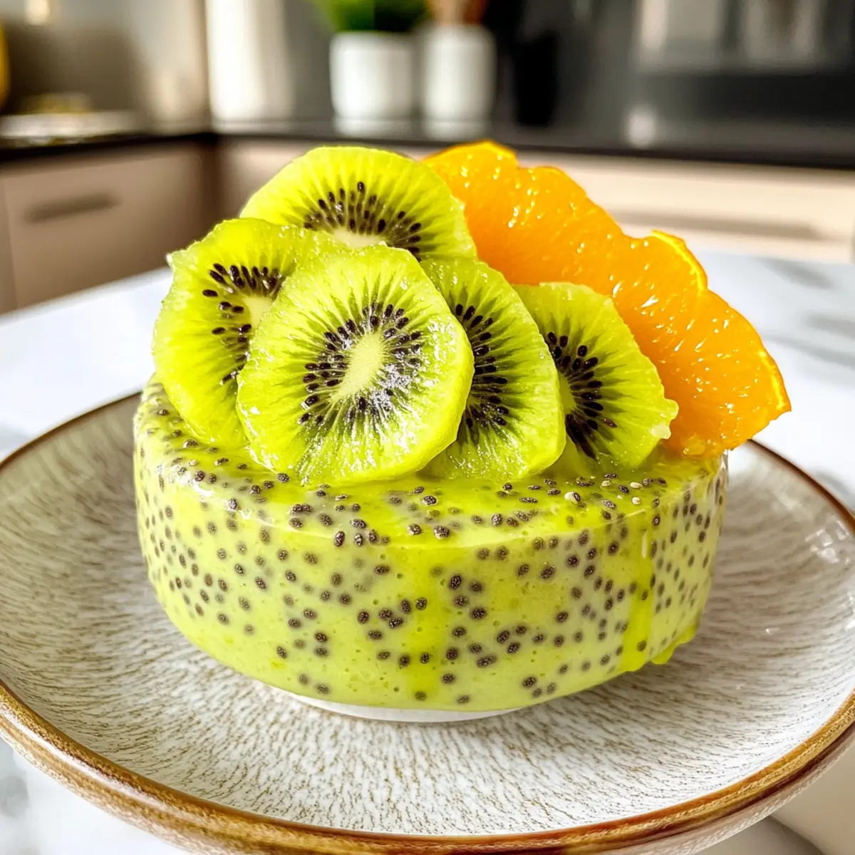 Delicious Refreshing Kiwi Citrus Chia Pudding Recipe for Sunshine Bliss