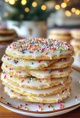 Celebrate with Delightful Festive New Year's Cookies Wafers