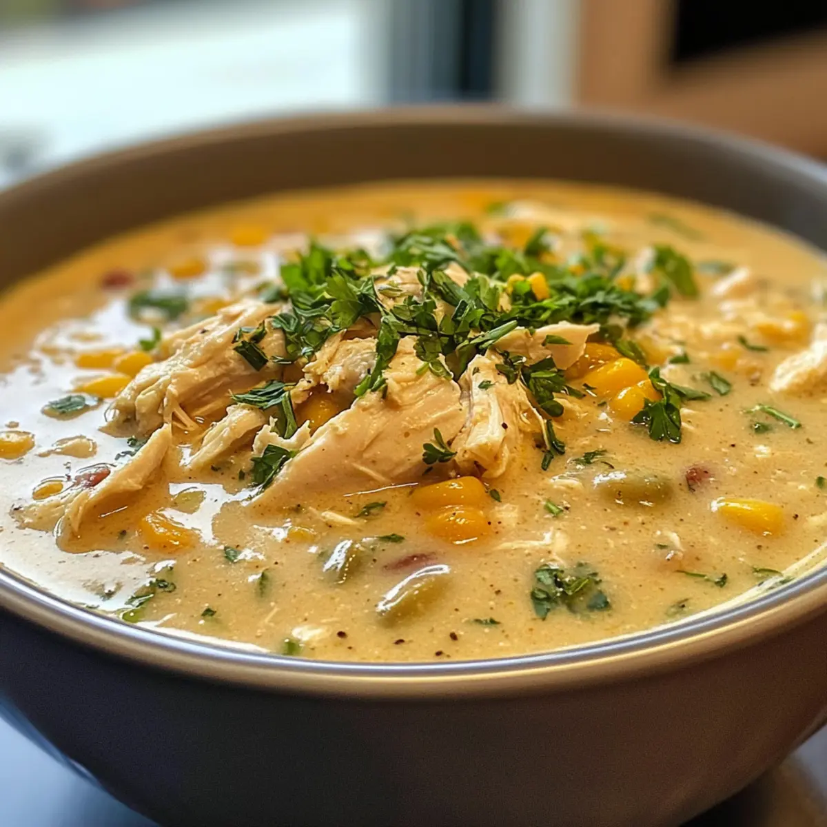 Delicious Ultimate Crockpot Creamy White Chicken Chili Recipe