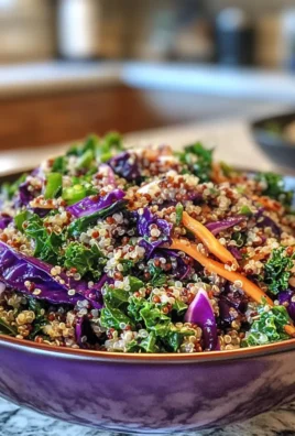 Nutritious Vibrant Cabbage, Kale & Quinoa Winter Grain Bowl