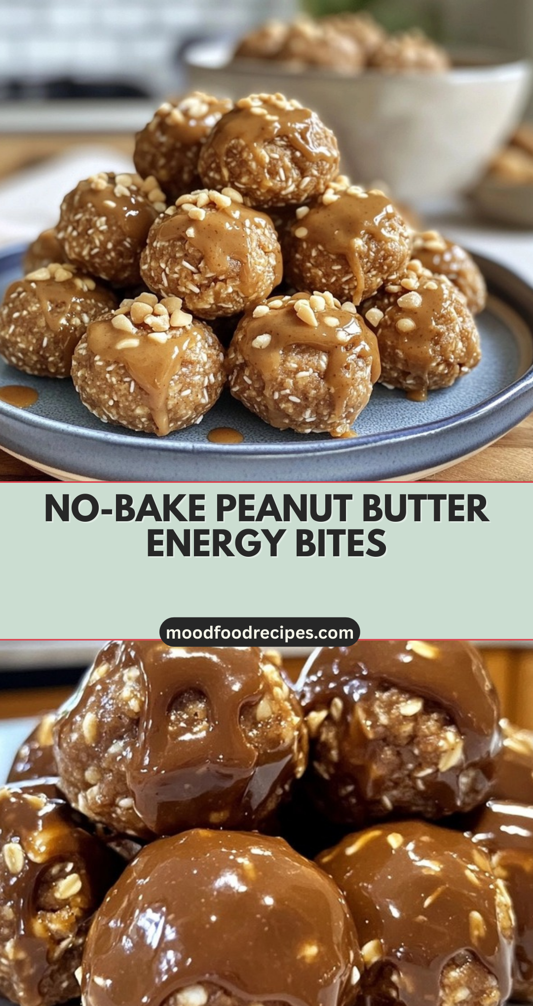 No-Bake Peanut Butter Energy Bites