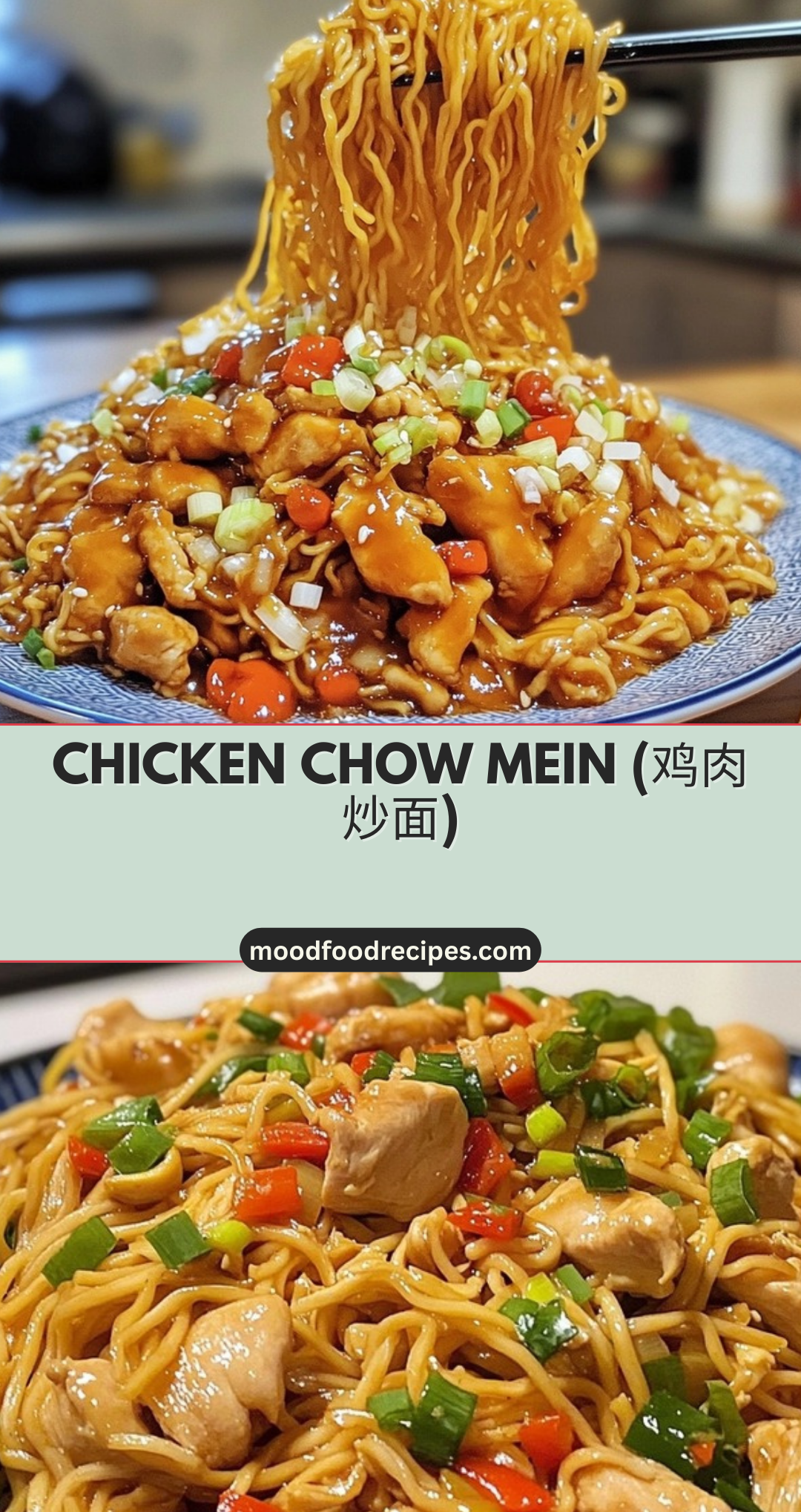 Chicken Chow Mein (鸡肉炒面)
