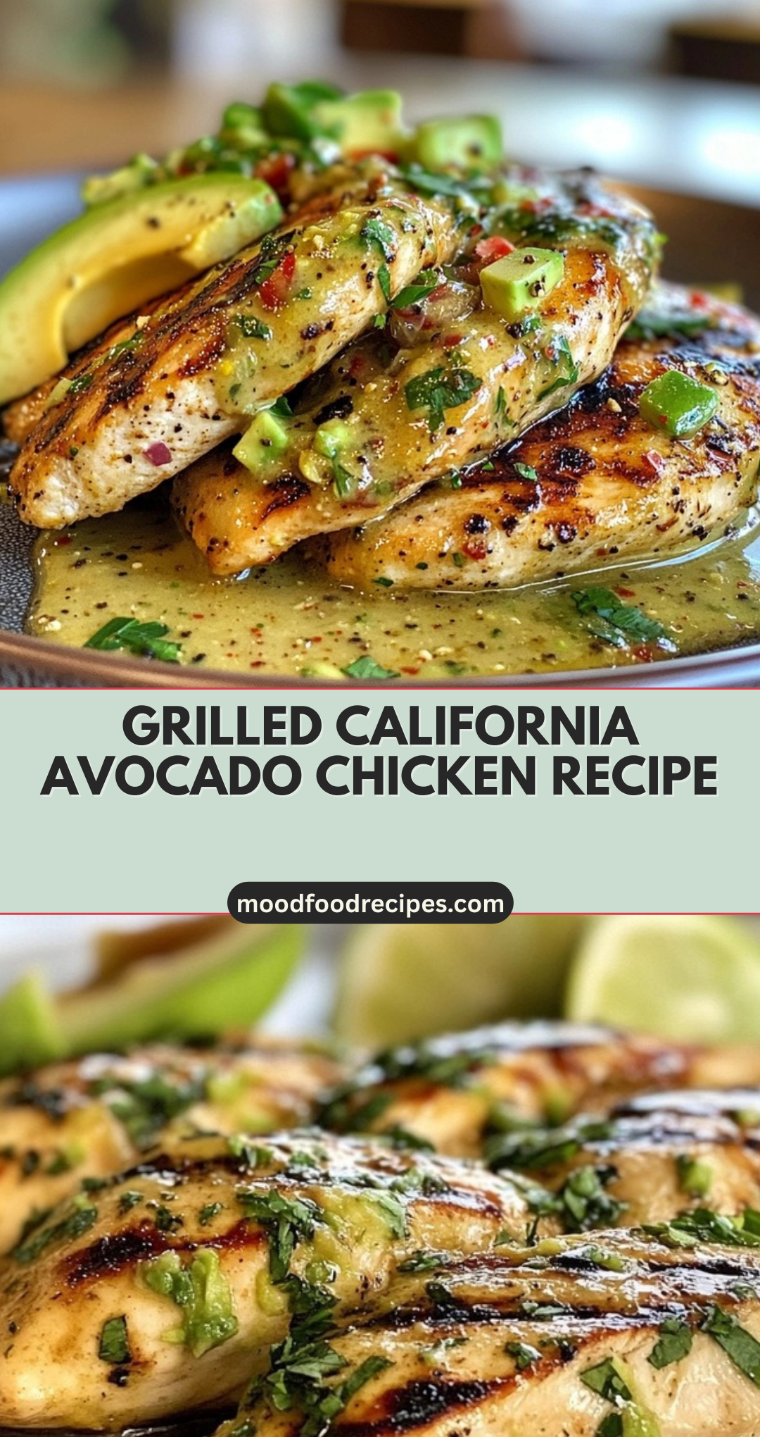 Grilled California Avocado Chicken Recipe