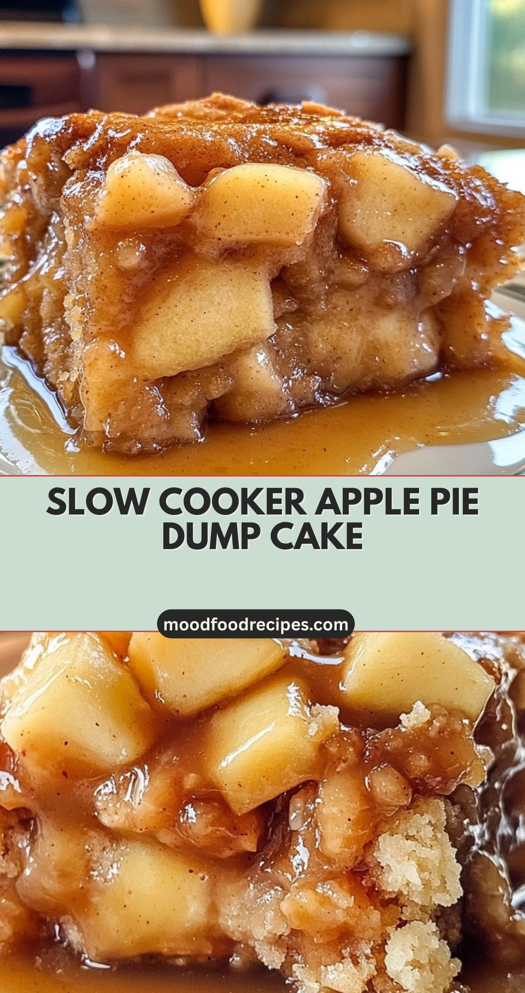 Slow Cooker Apple Pie Dump Cake