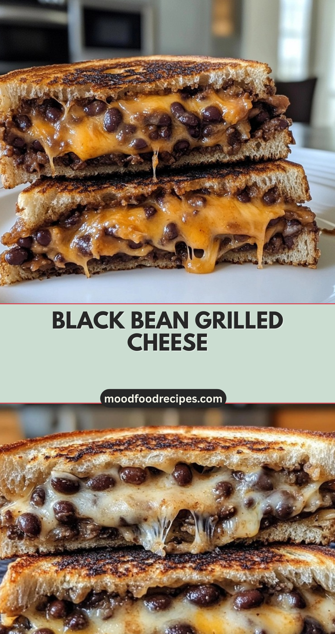 Black Bean Grilled Cheese