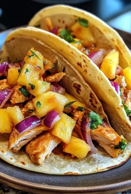 Pineapple Chicken Tacos: A Delicious & Easy Recipe