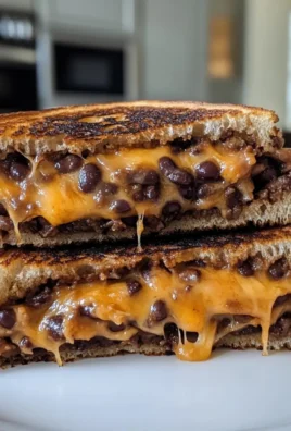 Black Bean Grilled Cheese