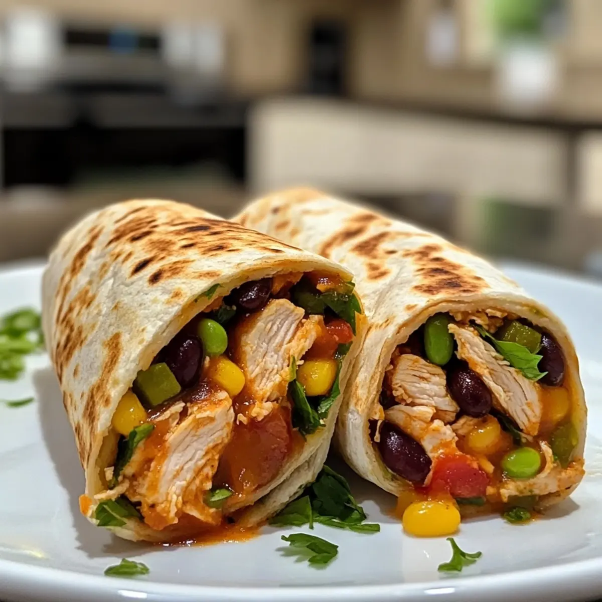 Southwest Chicken Wrap