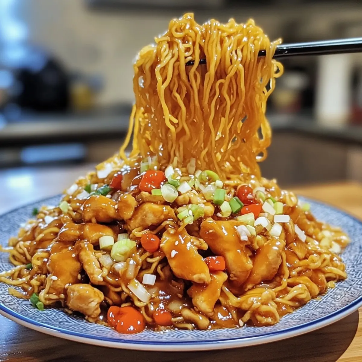 Chicken Chow Mein (鸡肉炒面)