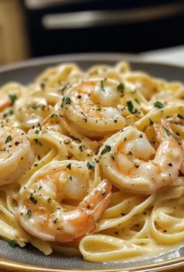 Creamy Garlic Shrimp Pasta