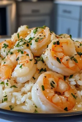 Creamy Garlic Butter Shrimp with Rice: A Quick and Comforting One-Pan Meal
