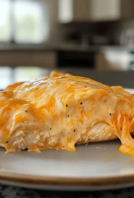 High Protein Cheesy Buffalo Chicken