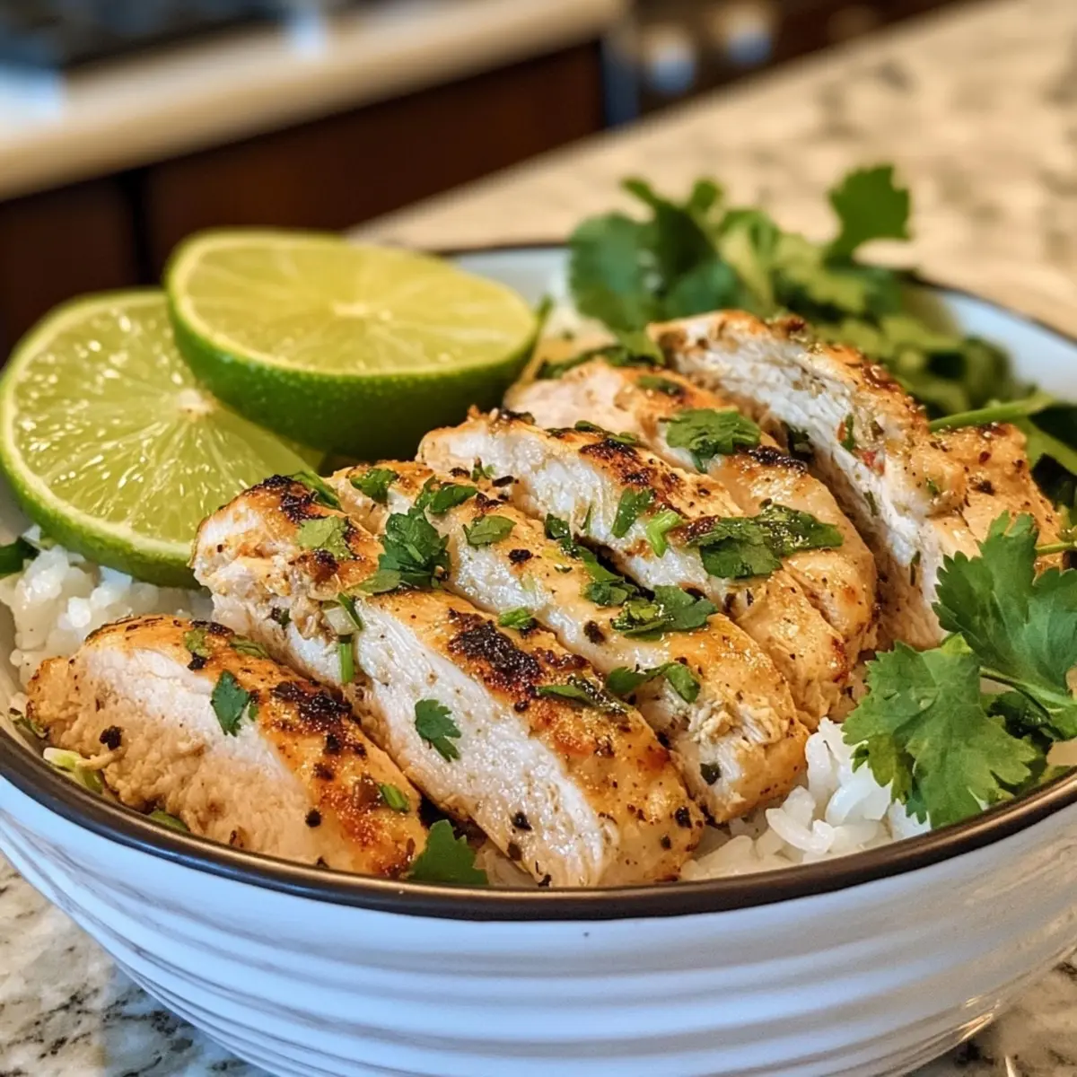 Cilantro Lime Chicken Bowls