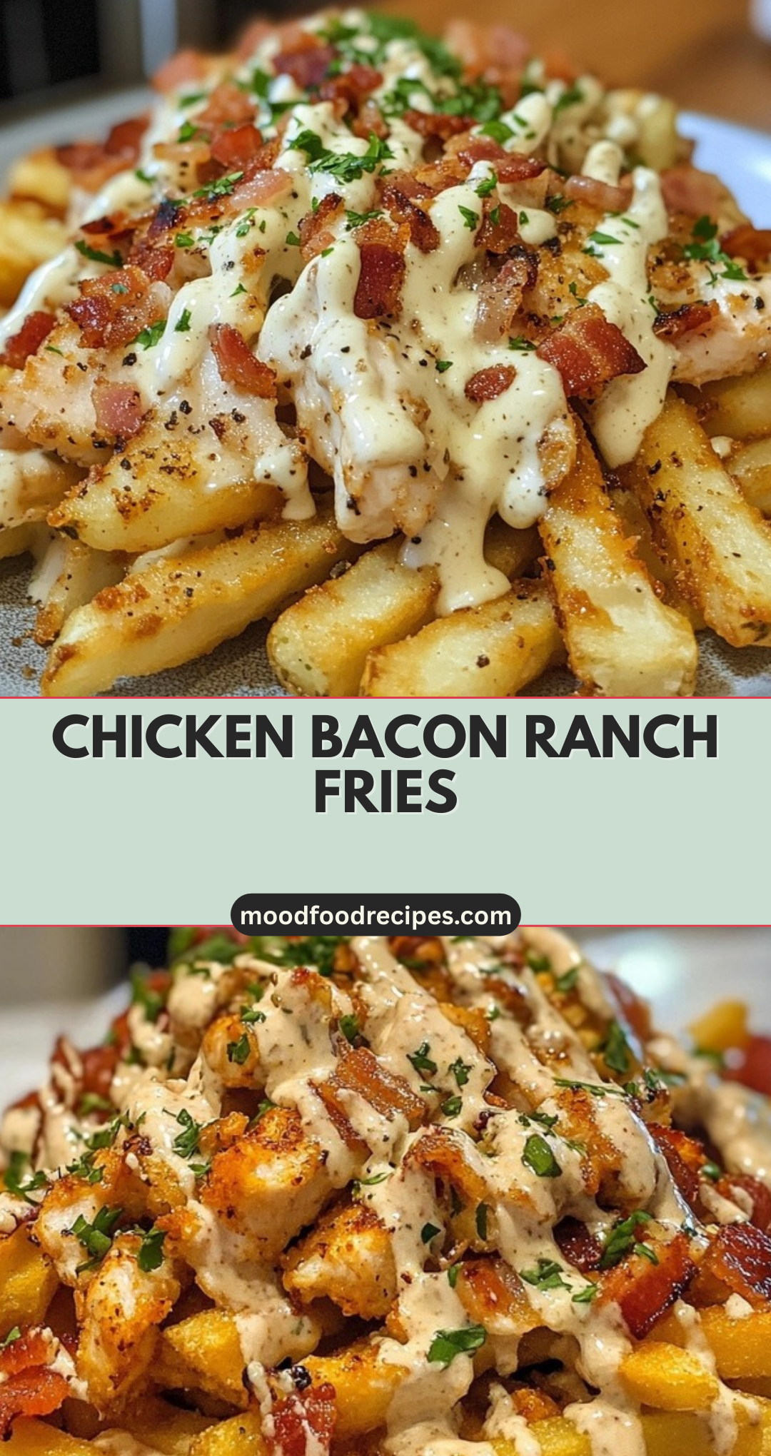 Chicken Bacon Ranch Fries