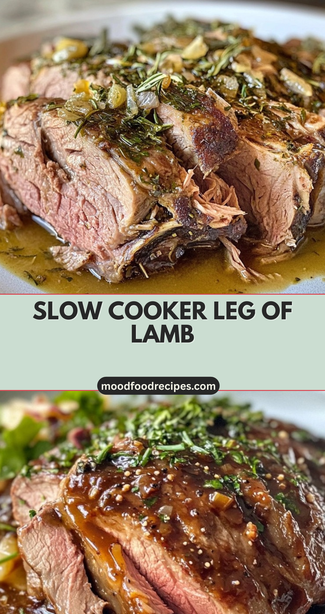 Slow Cooker Leg of Lamb
