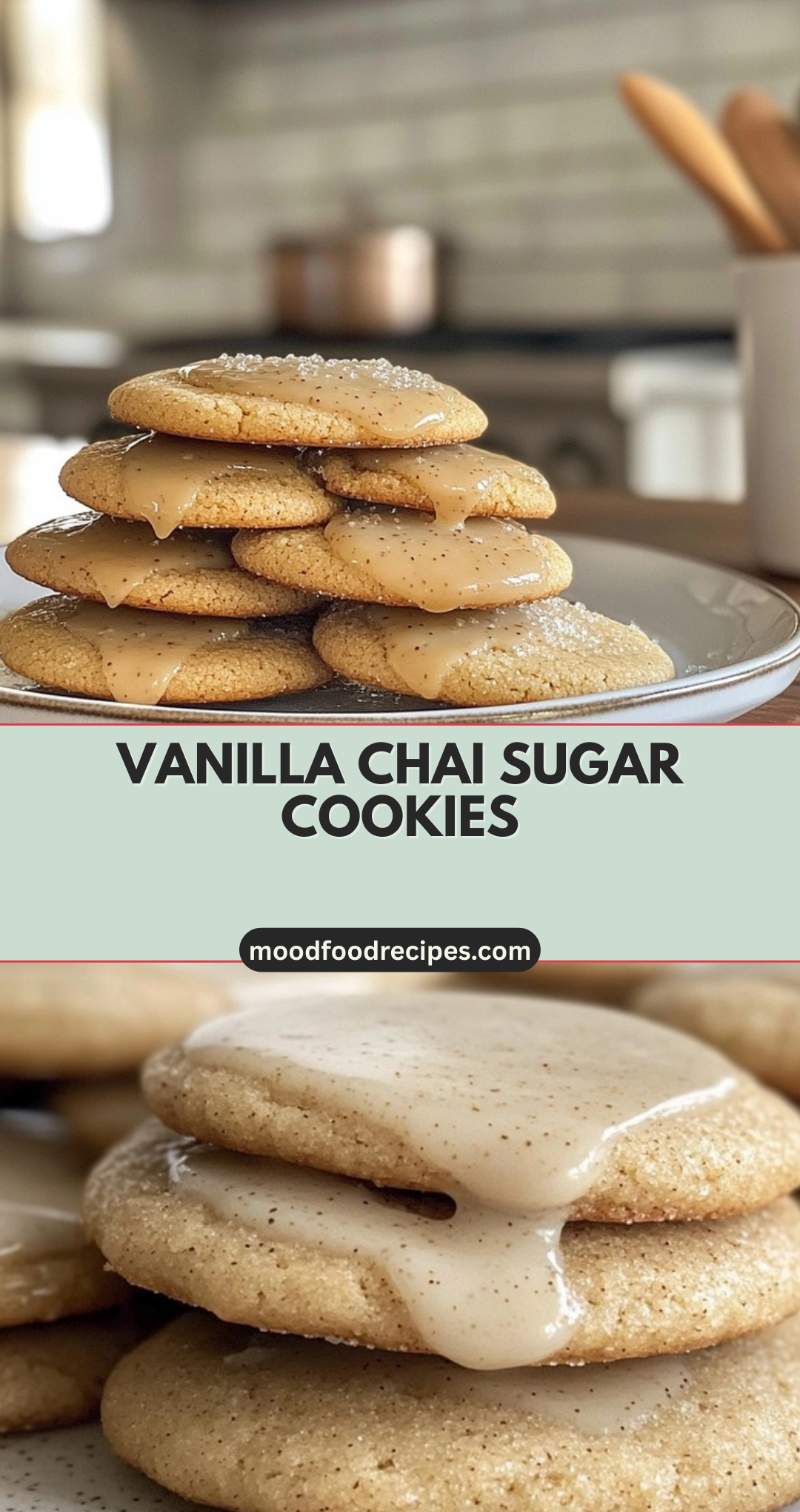 Vanilla Chai Sugar Cookies