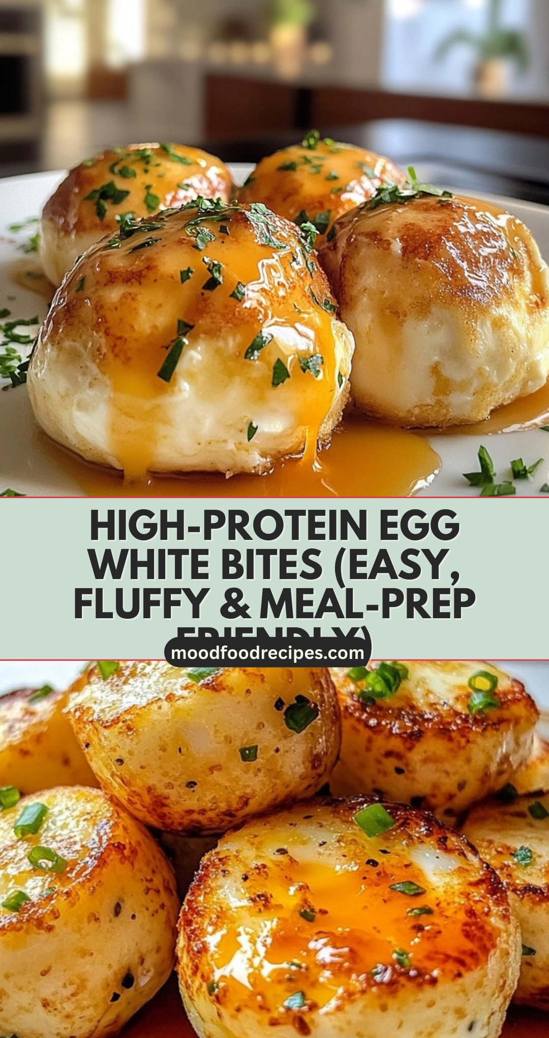 High-Protein Egg White Bites (Easy, Fluffy & Meal-Prep Friendly)