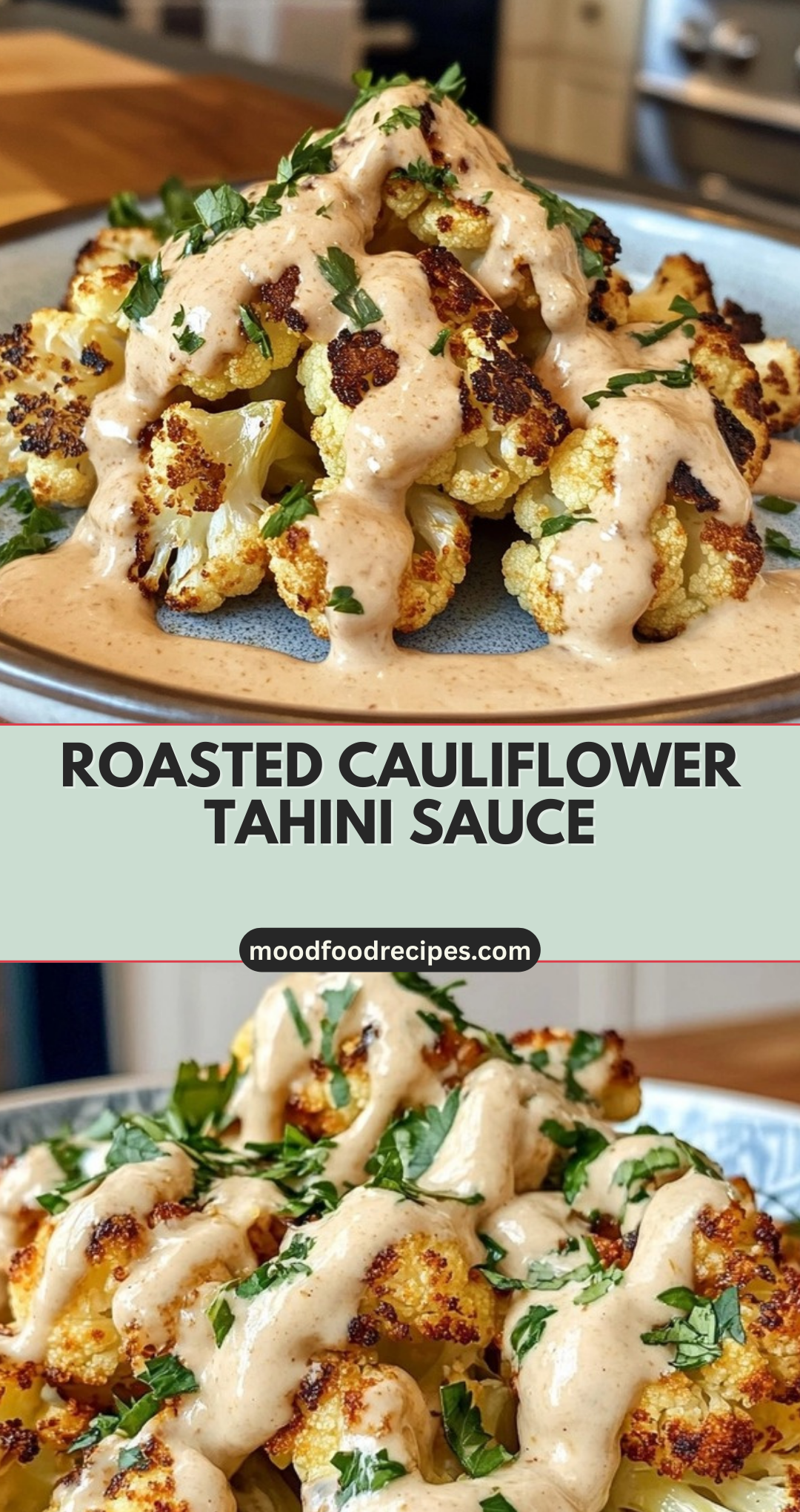 Roasted Cauliflower Tahini Sauce