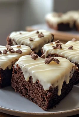 White Chocolate Frosted Brownie Hearts